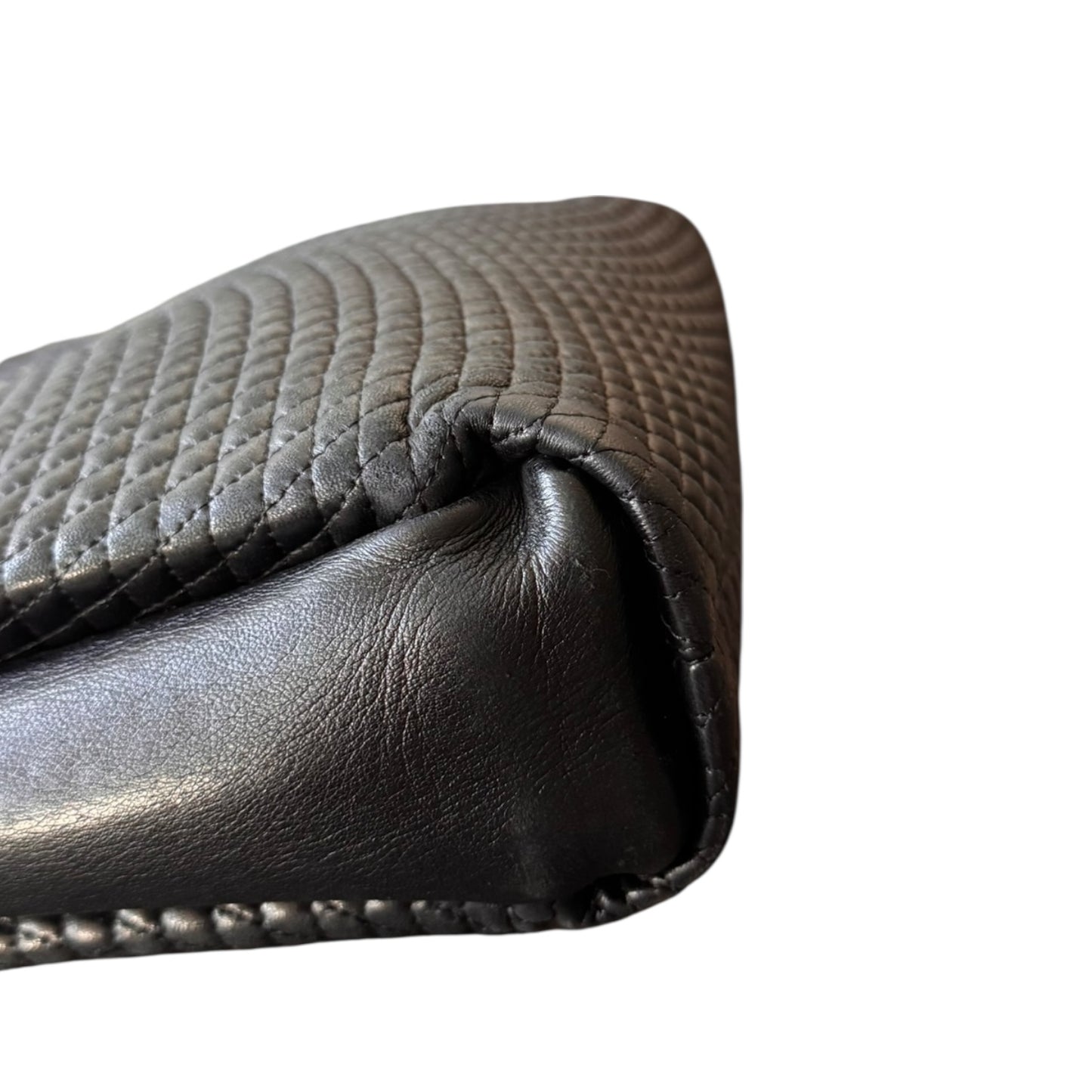 BALLY Vintage Handtasche Schwarz, aus Leder