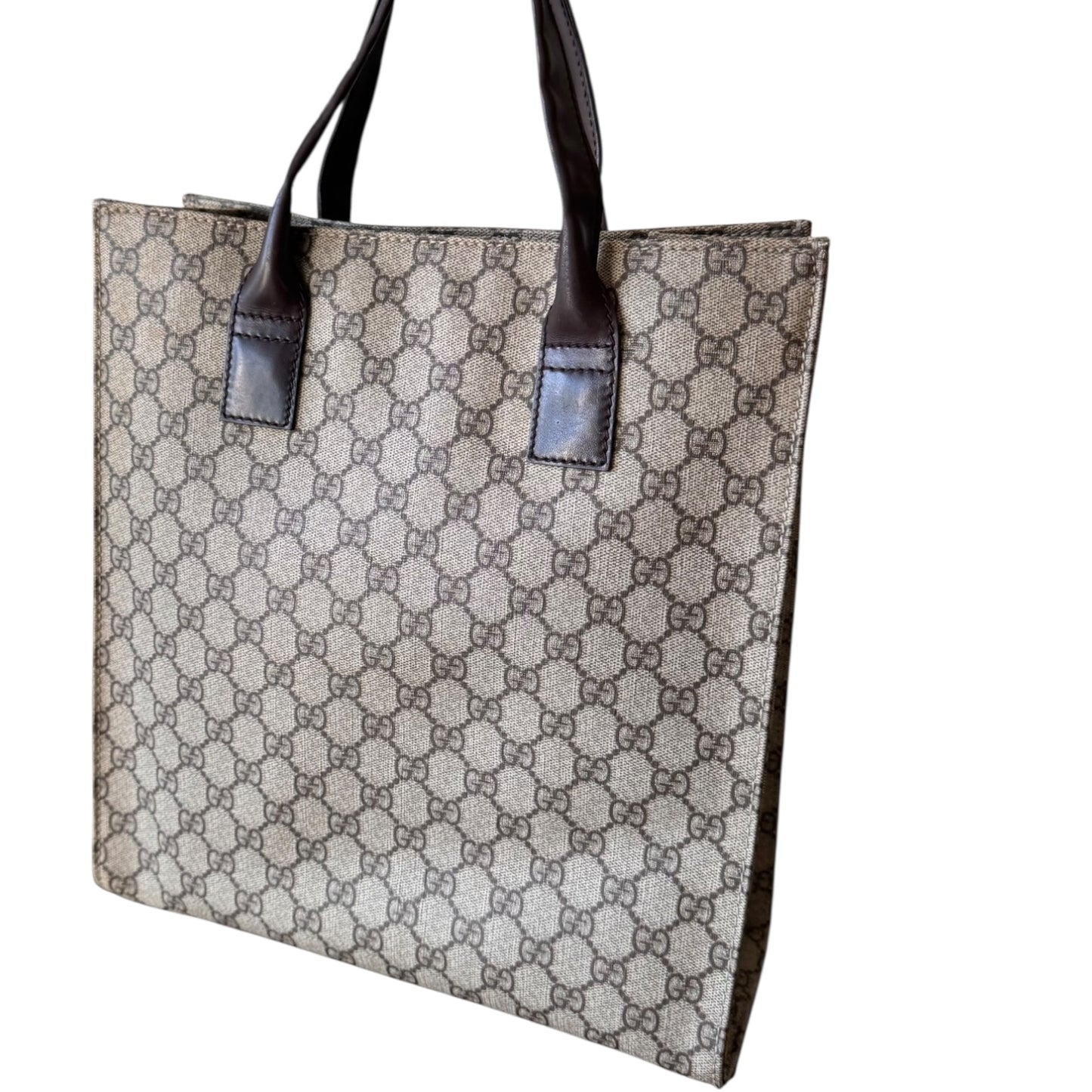 GUCCI Shopper Guccissima Beige/Brown