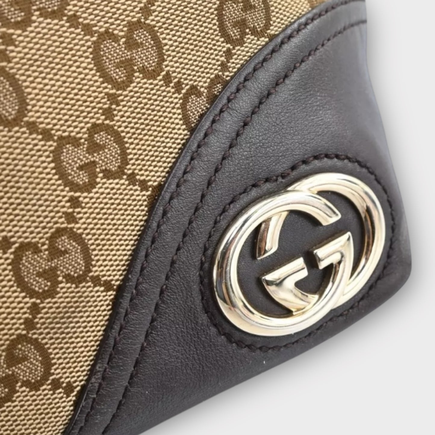GUCCI Shopper GG braun beige