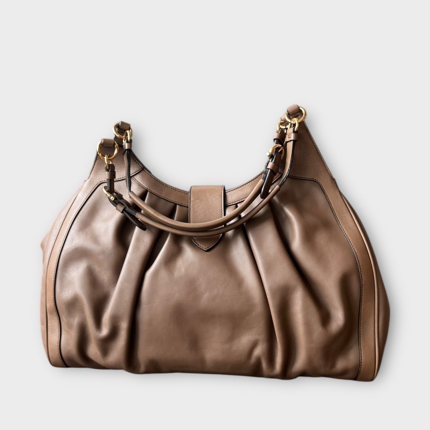 Sac SALVATORE FERRAGAMO Cuir brun