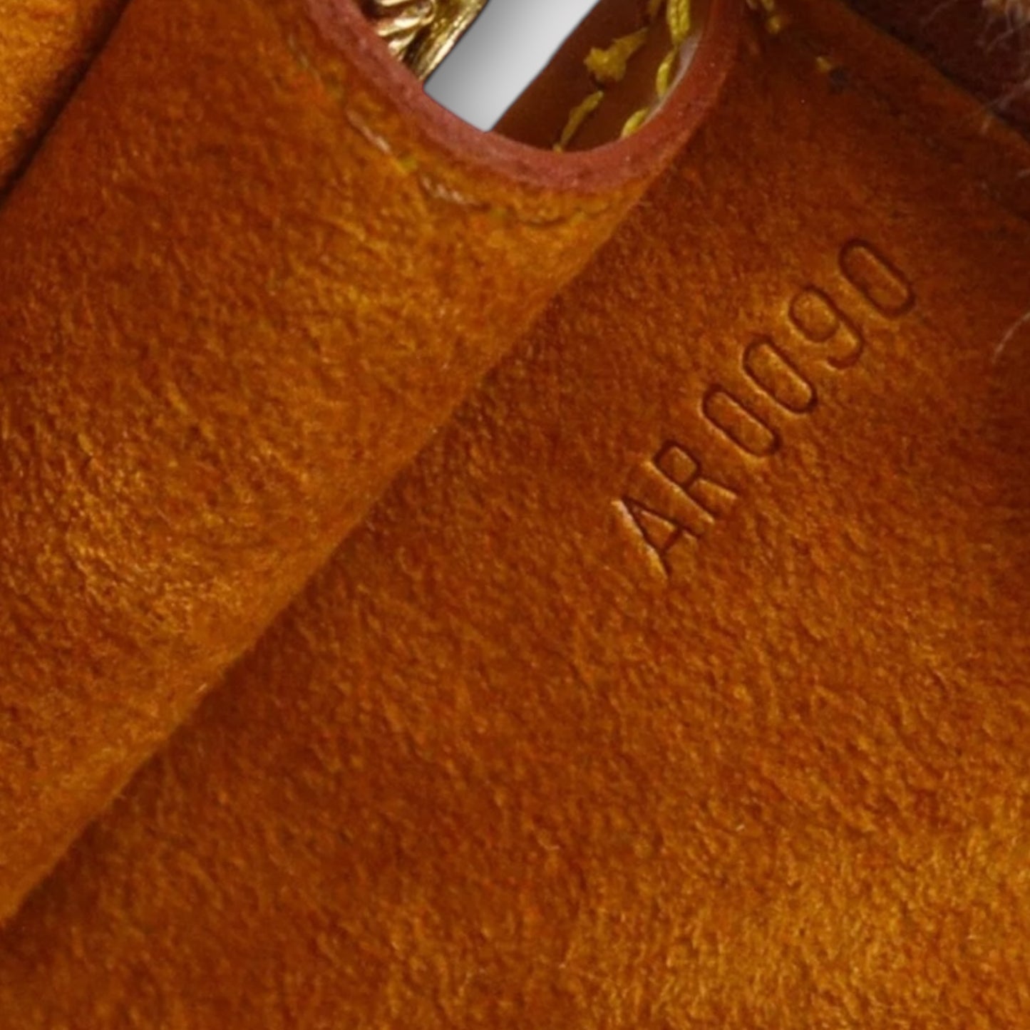 LOUIS VUITTON Pochette Epi Braun Handtasche