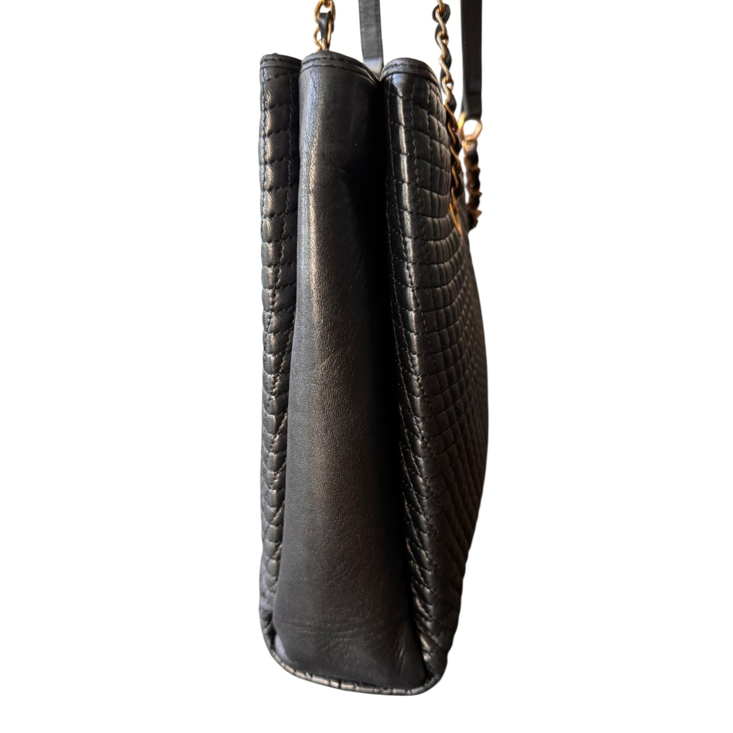 BALLY Vintage Handtasche Schwarz, aus Leder