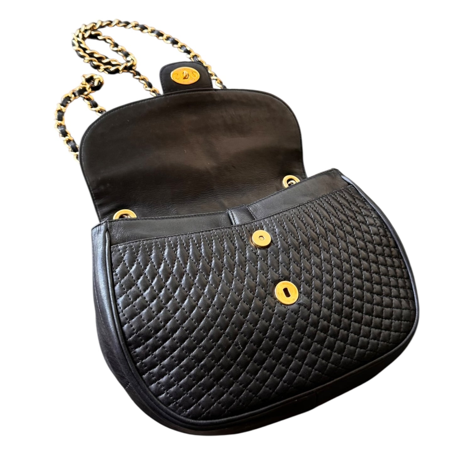 BALLY Vintage Crossbodytasche Schwarz