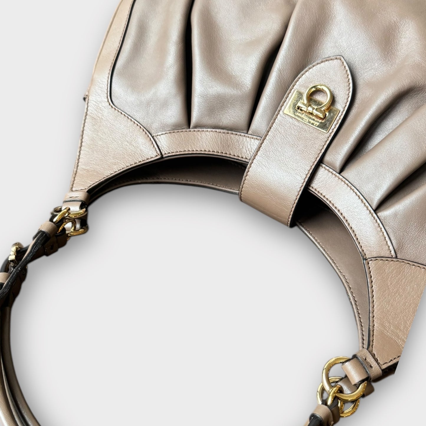 Sac SALVATORE FERRAGAMO Cuir brun