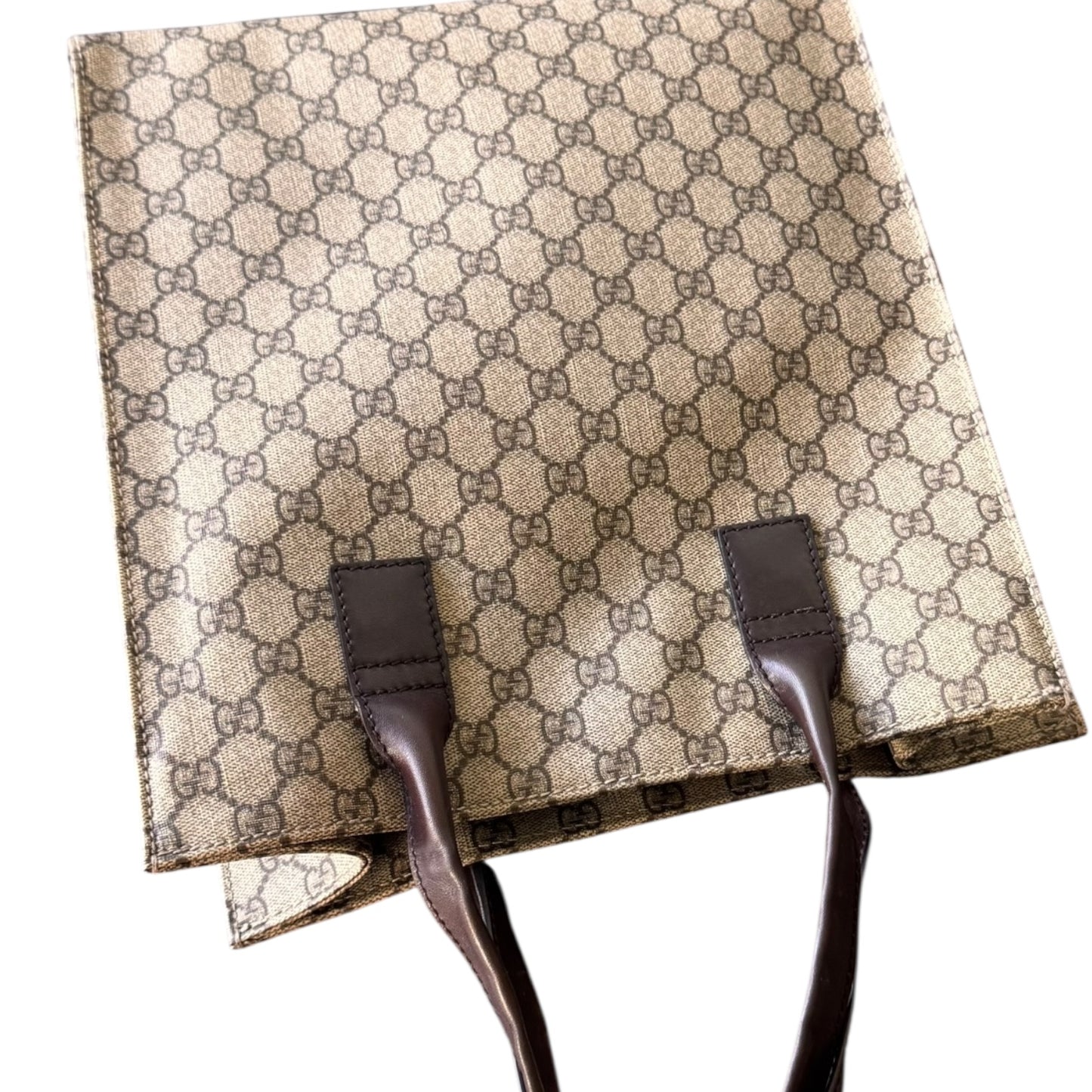 GUCCI Shopper Guccissima Beige/Brown