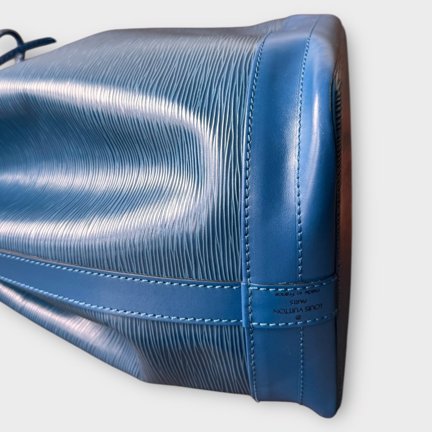 LOUIS VUITTON Grand Noé Epi Blau Handtasche Schultertasche