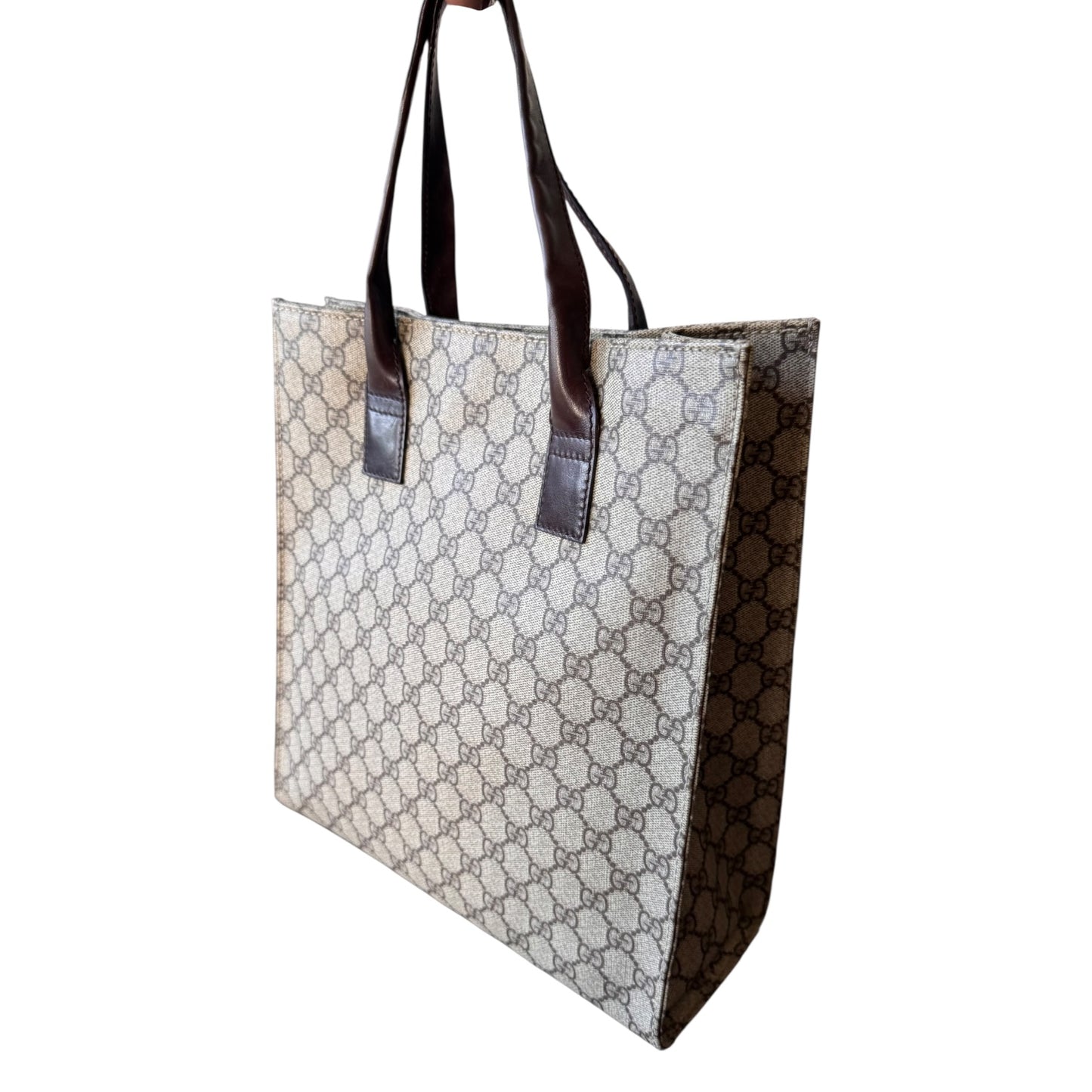 GUCCI Shopper Guccissima Beige/Brown