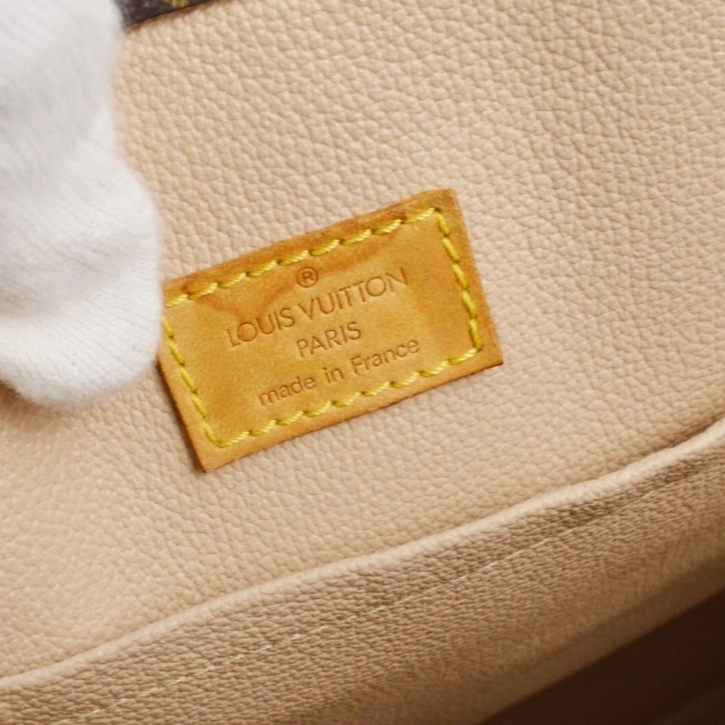 LOUIS VUITTON Shopper Monogramm "Sac plat" Vintage