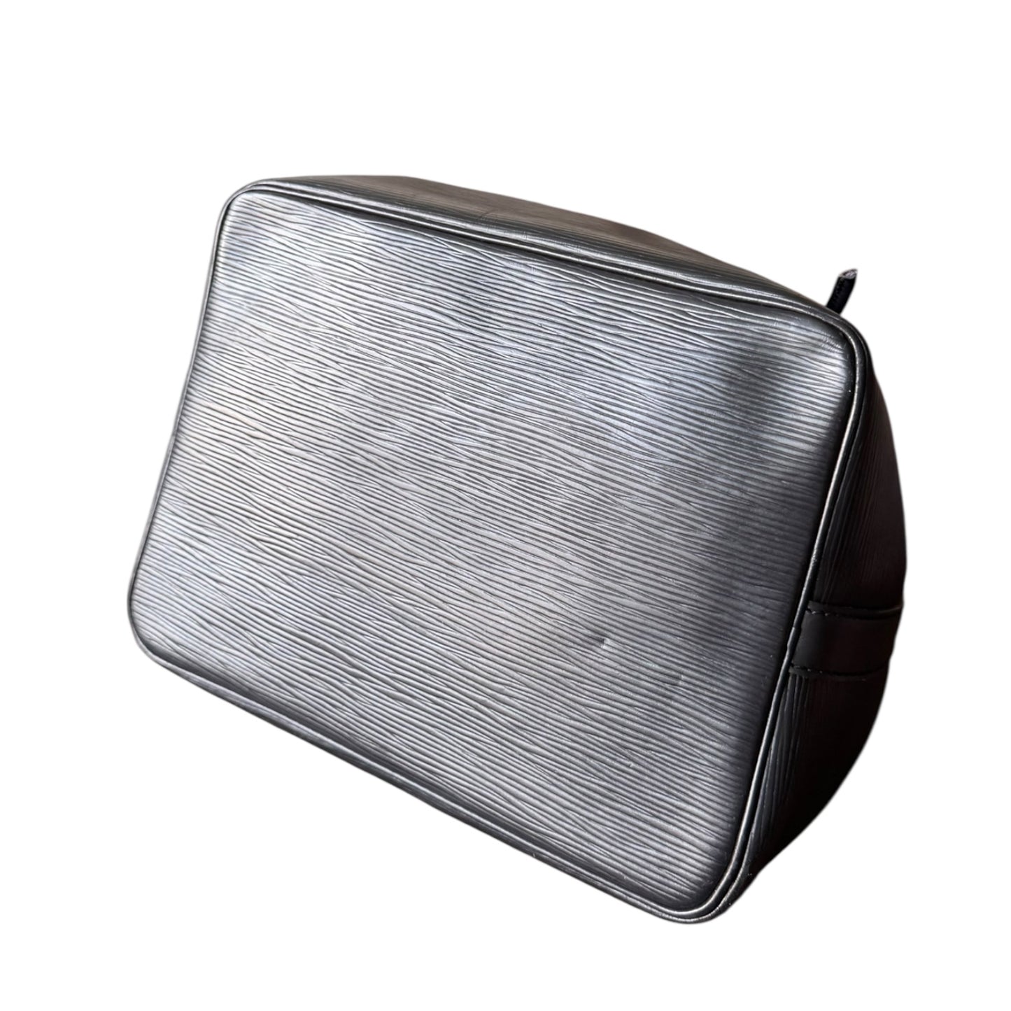 LOUIS VUITTON schwarze Petit Noé Schultertasche Handtasche Epi Leder