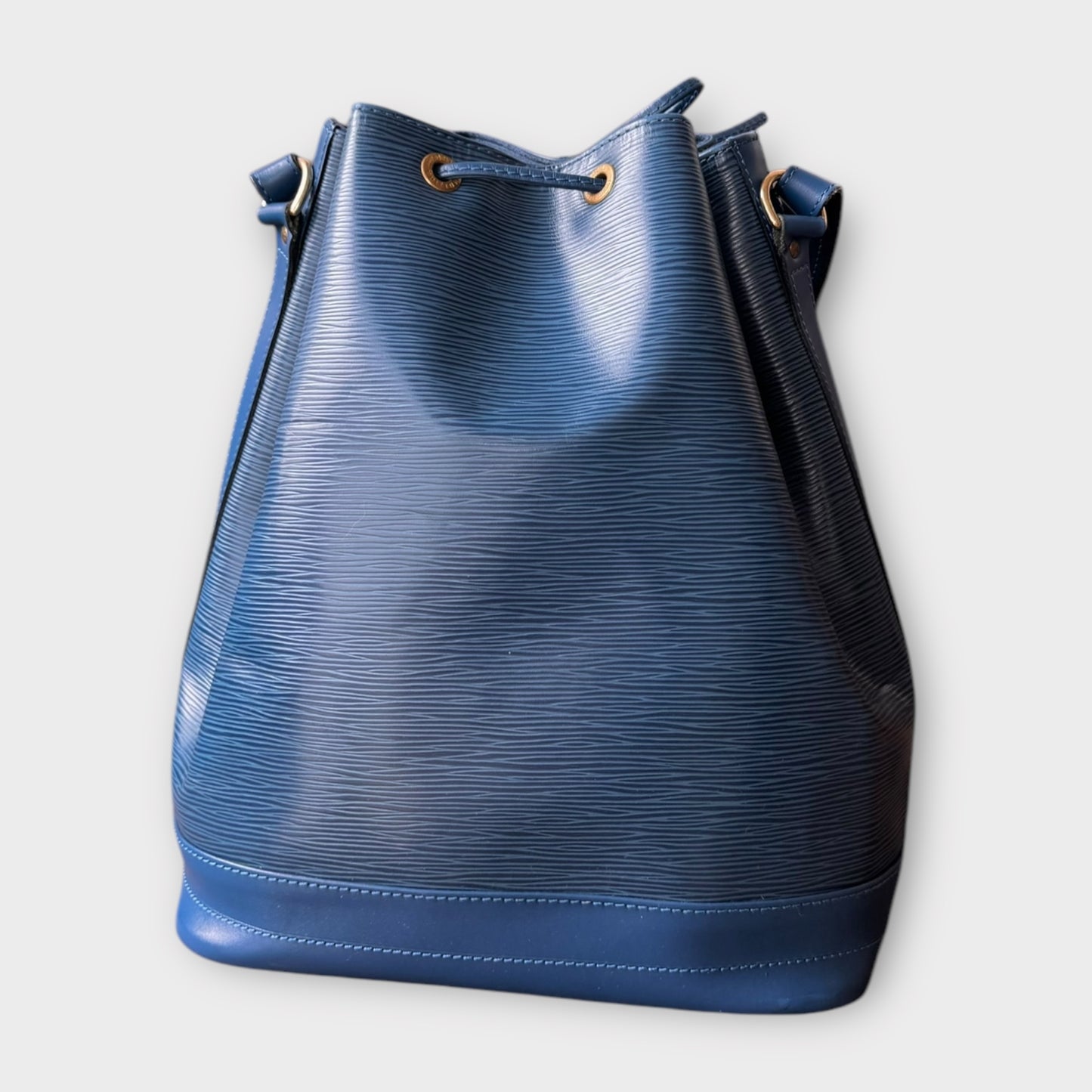 LOUIS VUITTON Grand Noé Epi Blau Handtasche Schultertasche