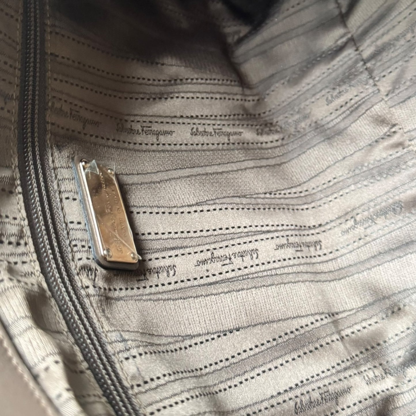 Sac SALVATORE FERRAGAMO Cuir brun
