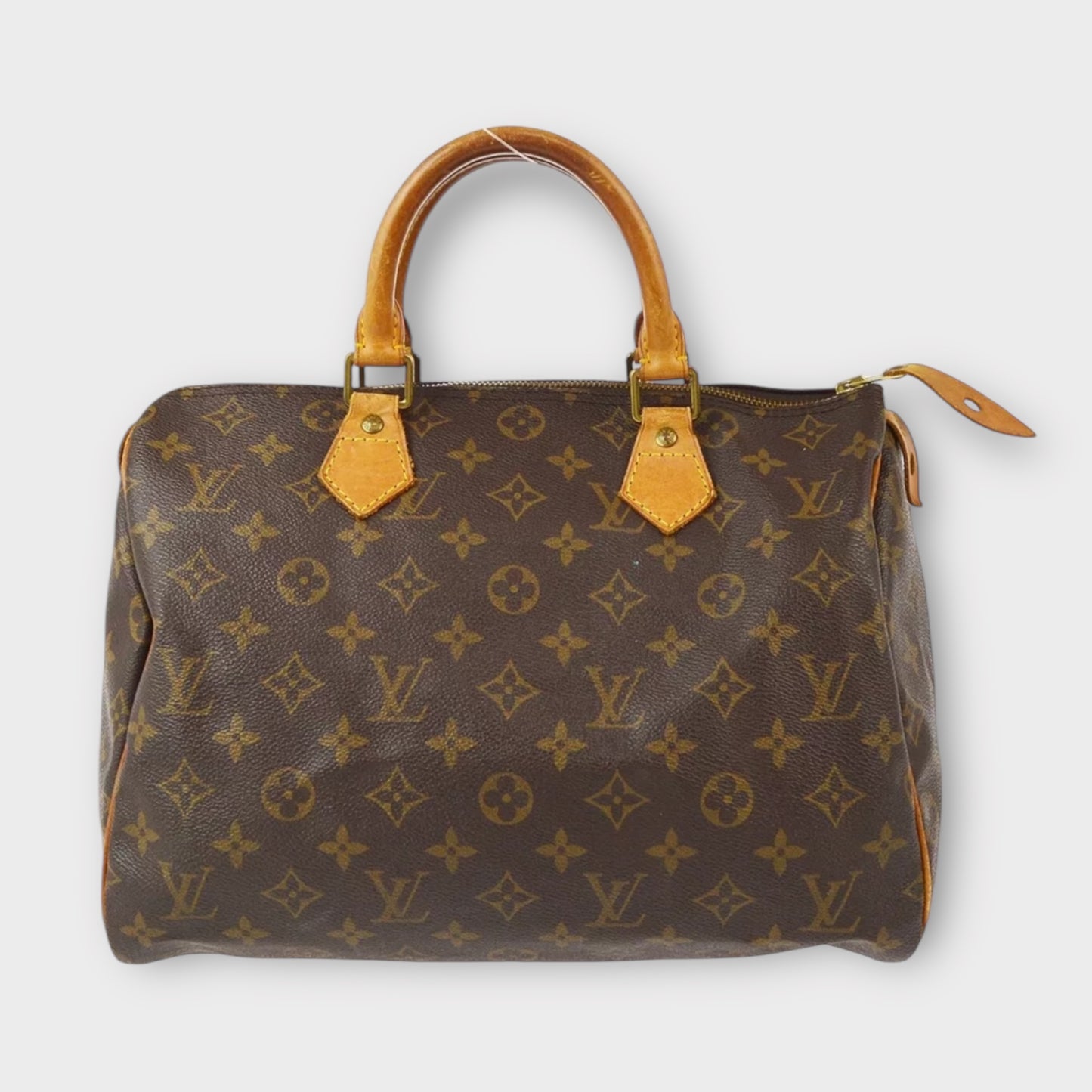 LOUIS VUITTON Speedy 30 Schultertasche Monogramm Canvas