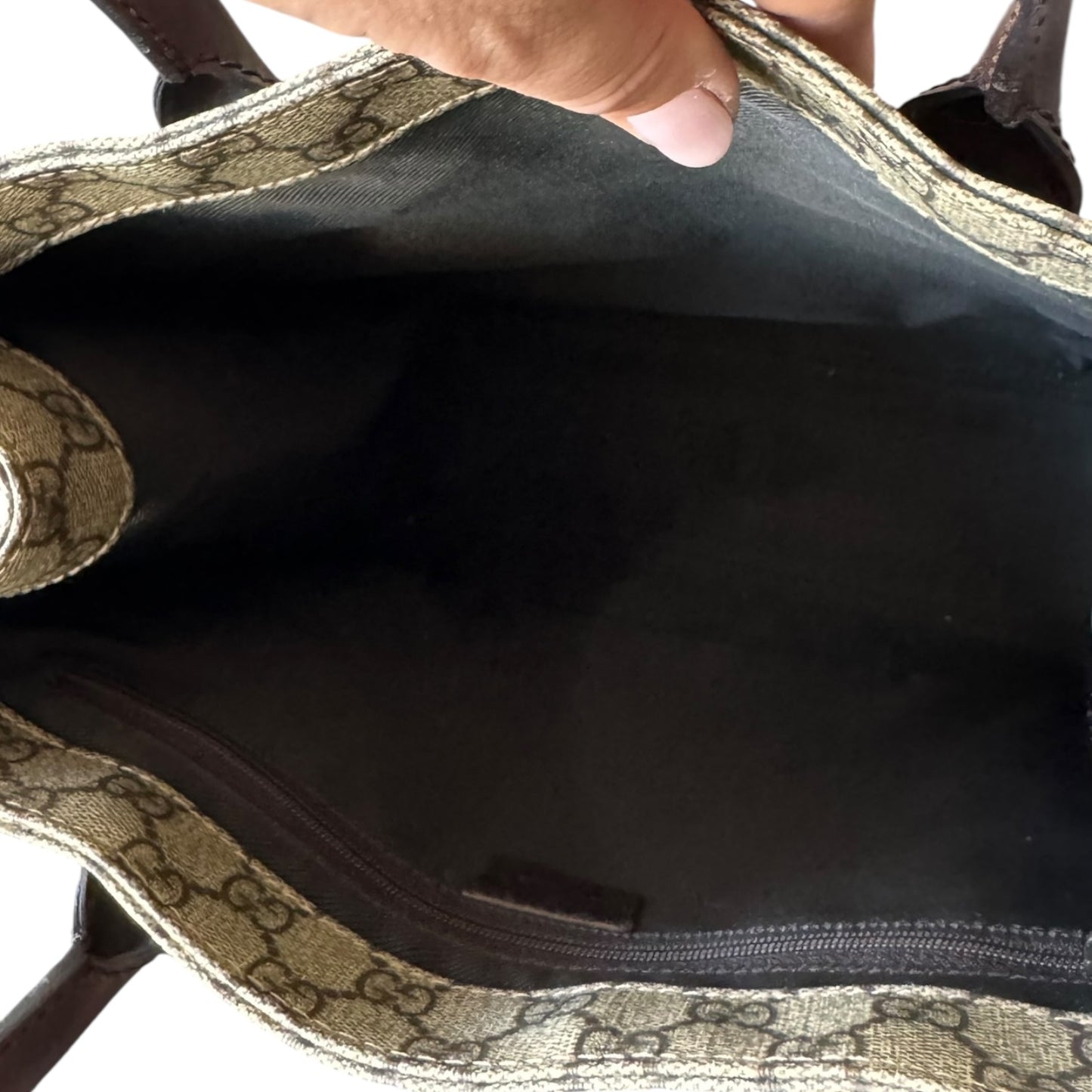 GUCCI Shopper Guccissima Beige/Brown