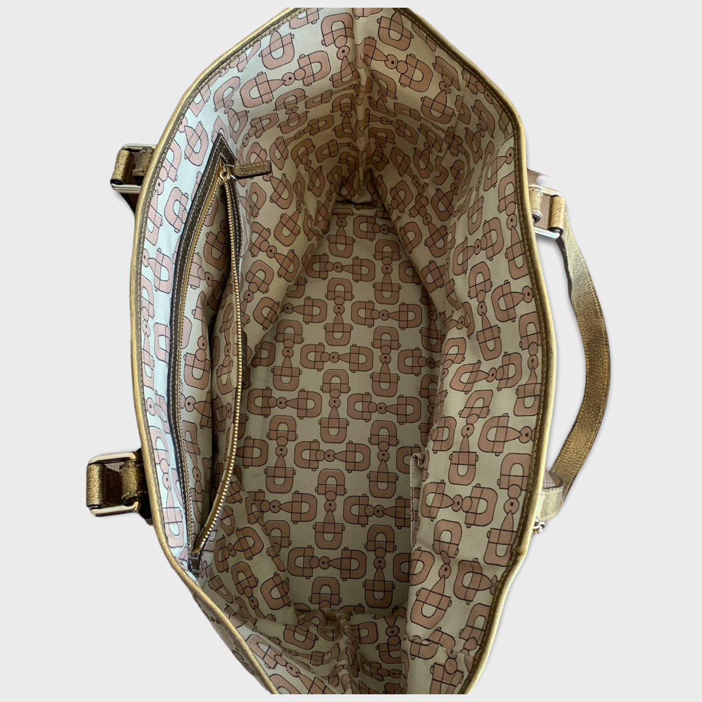 GUCCI Shopper/Schultertasche GOLD Sherry Line