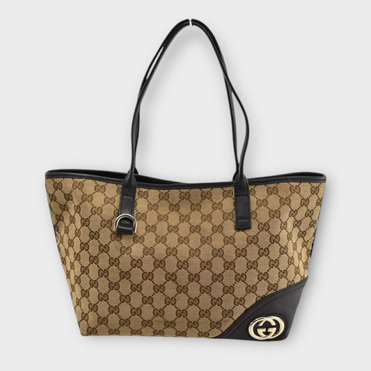 Gucci Shopper Tasche GG Ledertasche Schultertasche