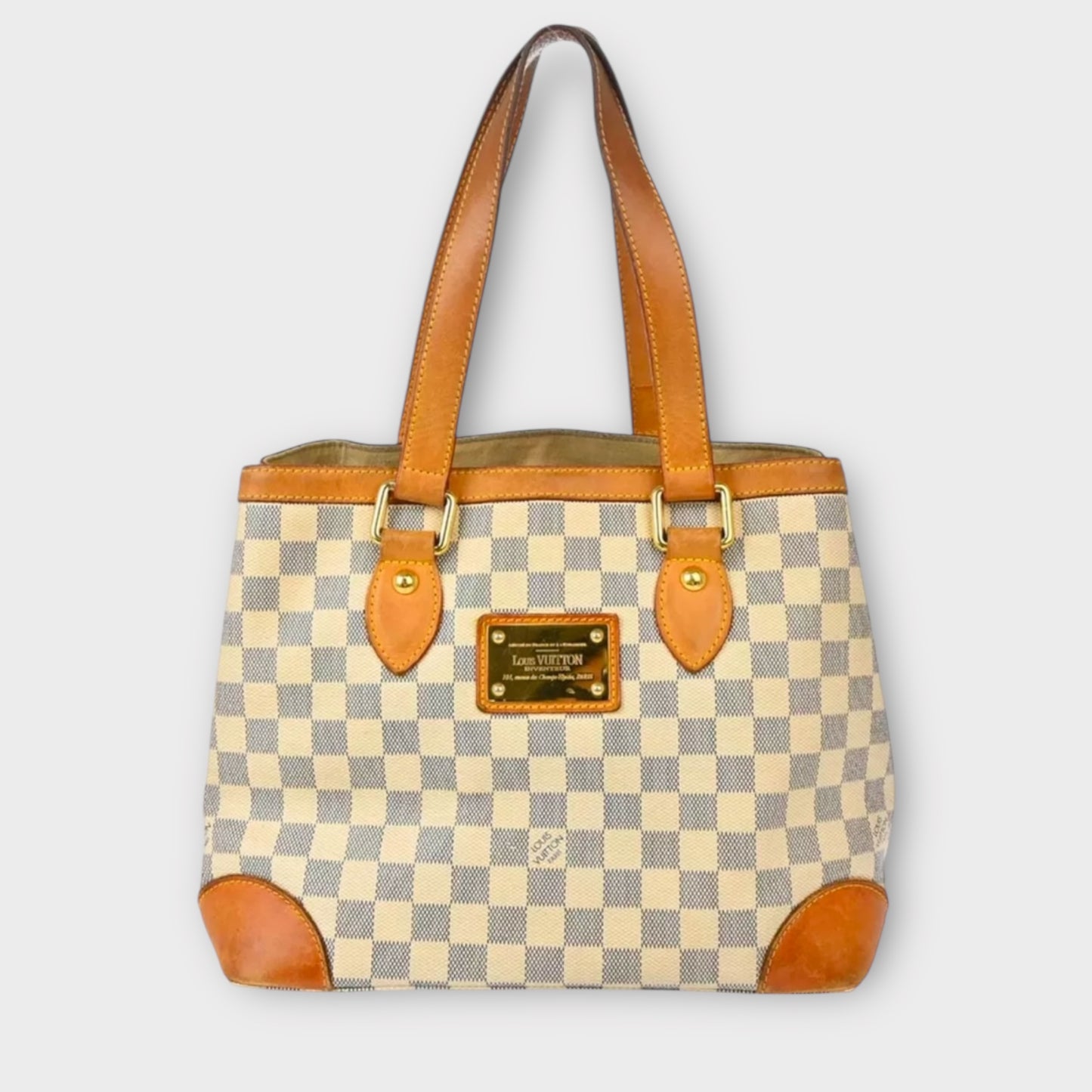 Louis Vuitton Neverfull MM Azur Damier avec sac à poussière LV