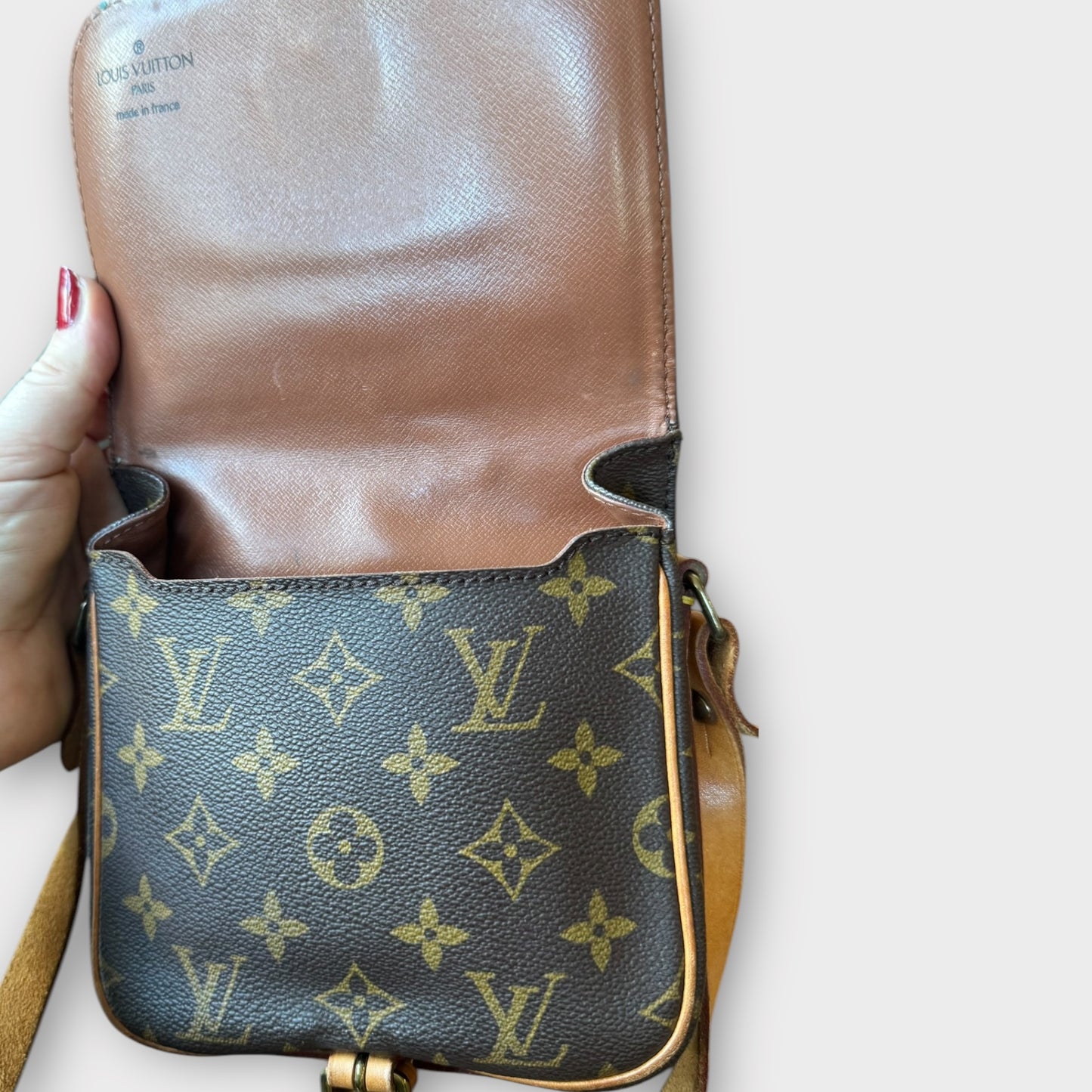 LOUIS VUITTON Crossbodybag Monogramm PM, Modell "Cartouchière PM"