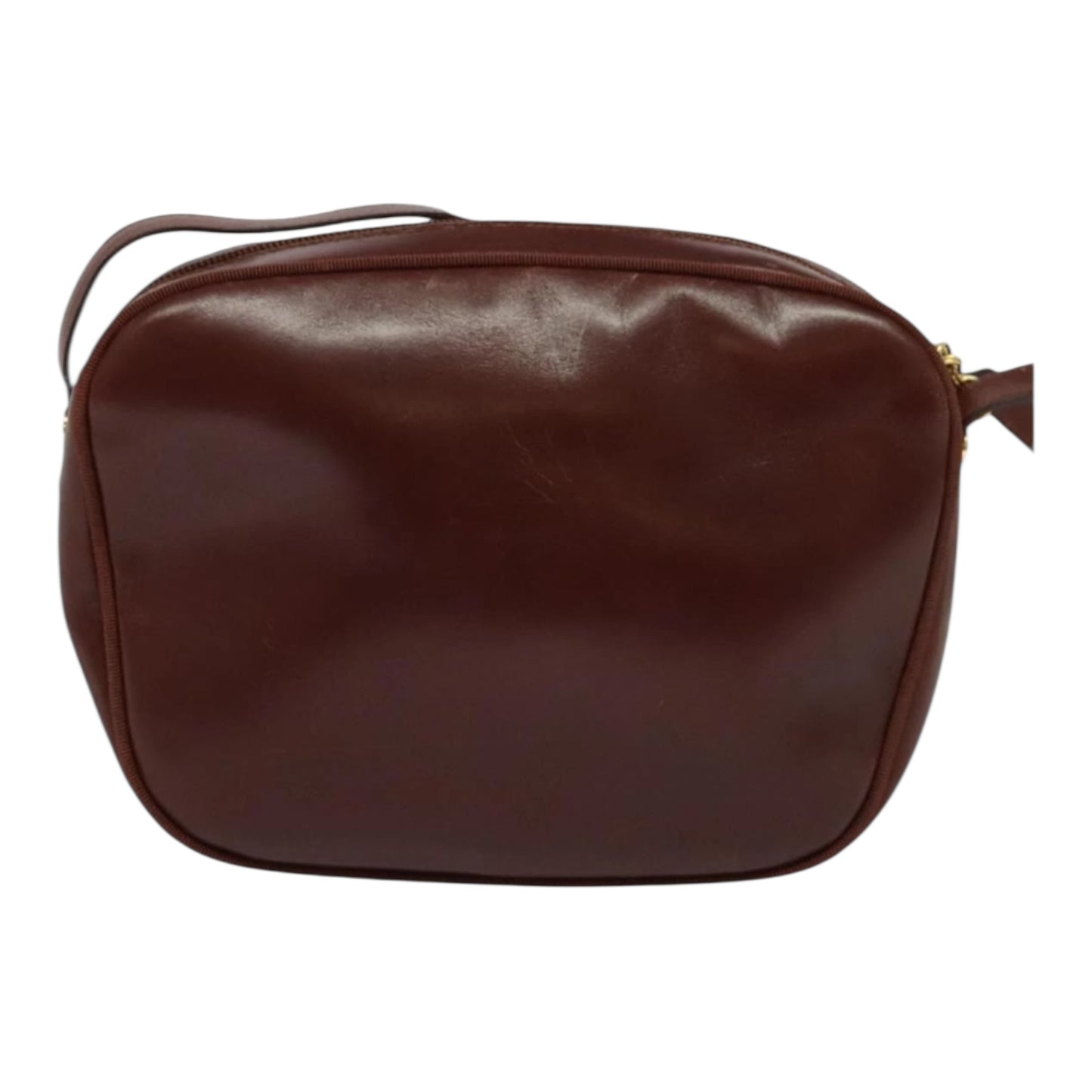 SALVATORE FERRAGAMO Vintage Crossbodytasche Maroon Braun