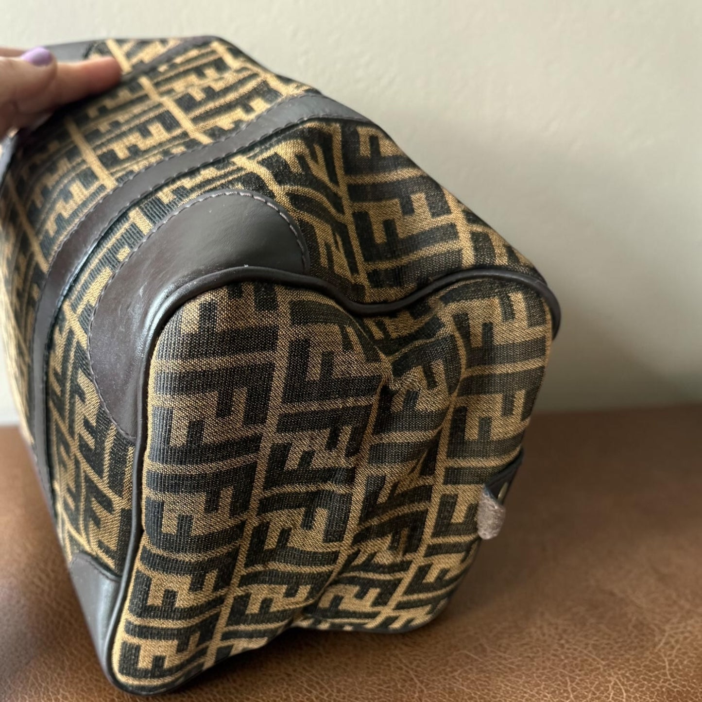 FENDI Boston Bag 35 Travel Bag Weekender