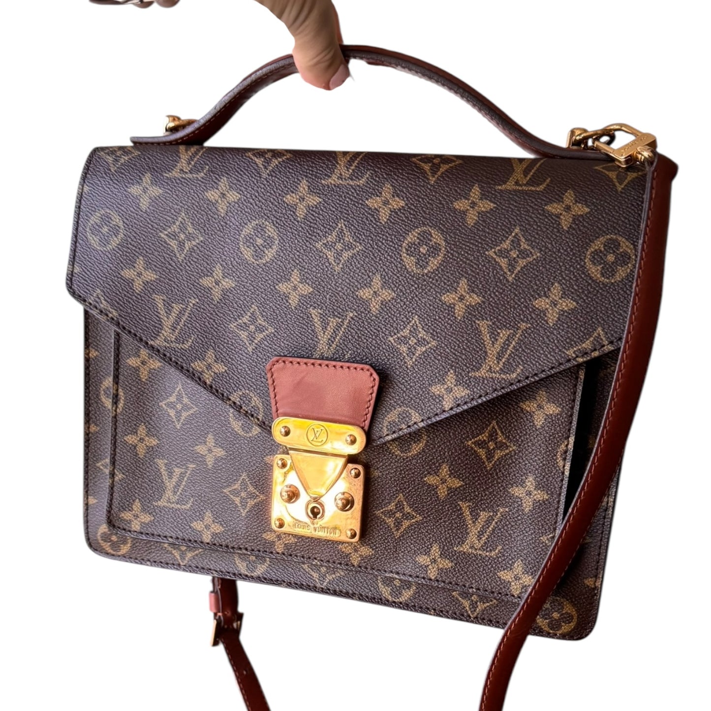 Louis Vuitton Monceau Monogramm  Crossbodybag Schultertasche