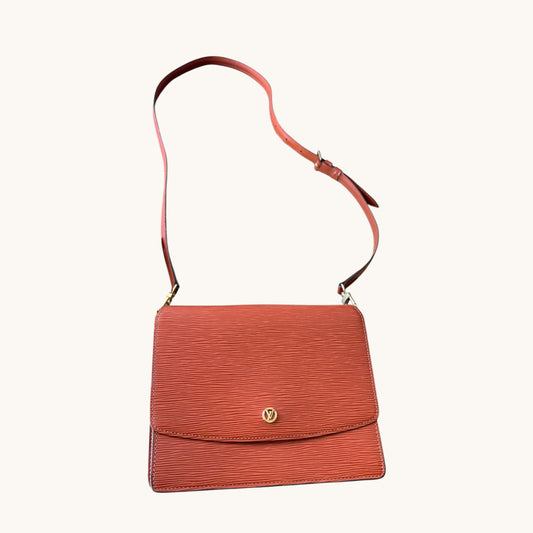 LOUIS VUITTON Crossbody/Schultertasche Grenelle Epi Braun