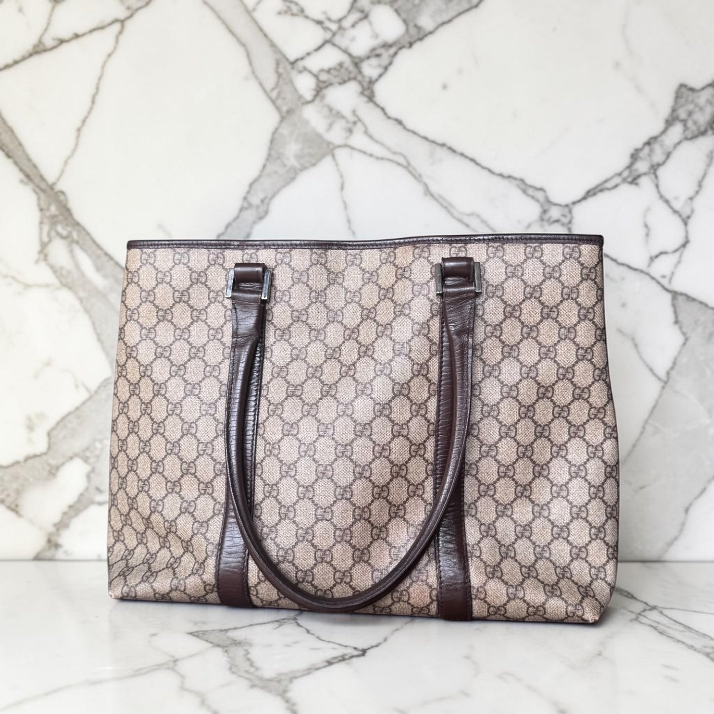 GUCCI Shopper GG brown beige