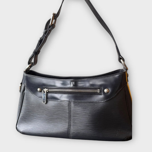 LOUIS VUITTON schwarze Schultertasche Epileder 