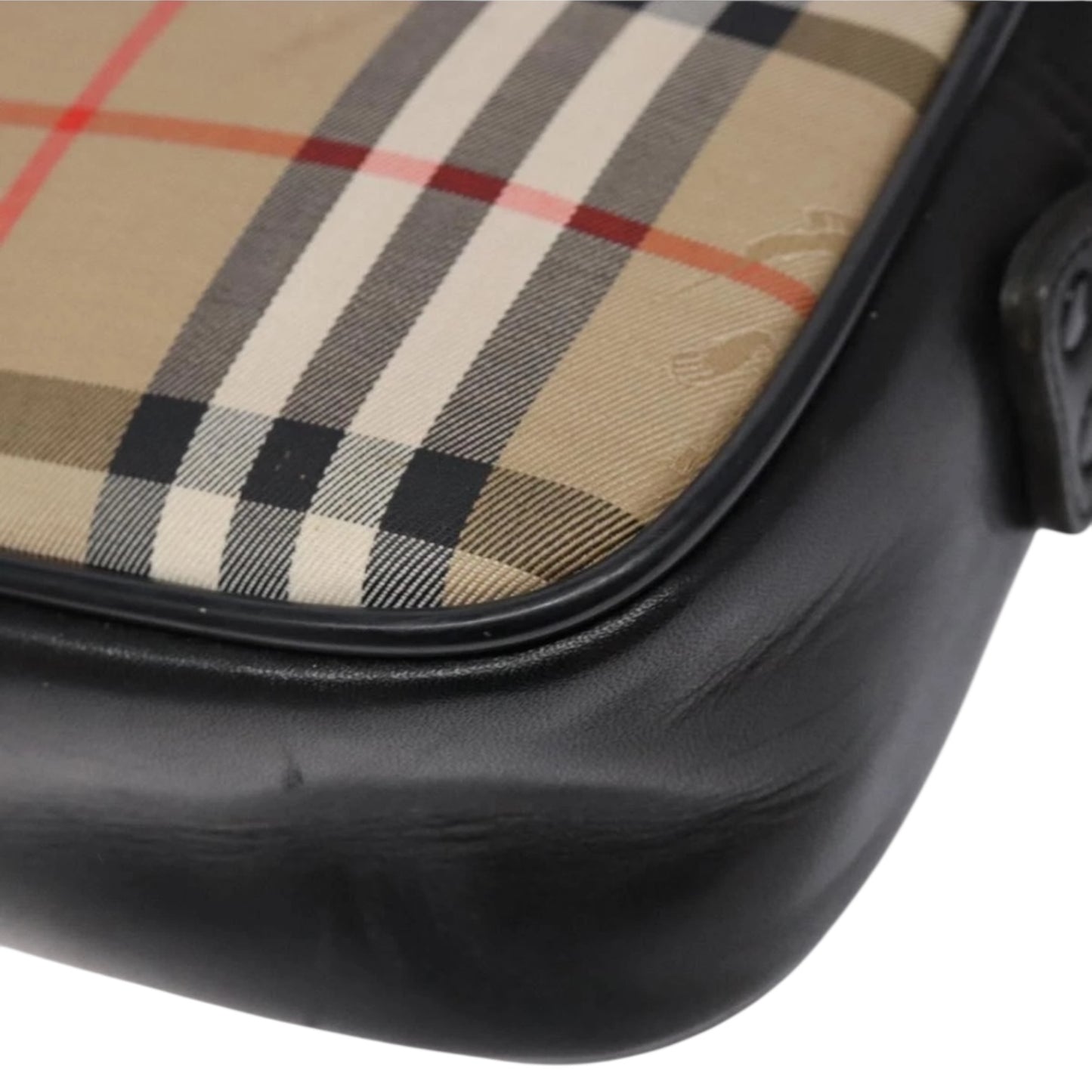 BURBERRY Vintage Schultertasche Braun beige Check