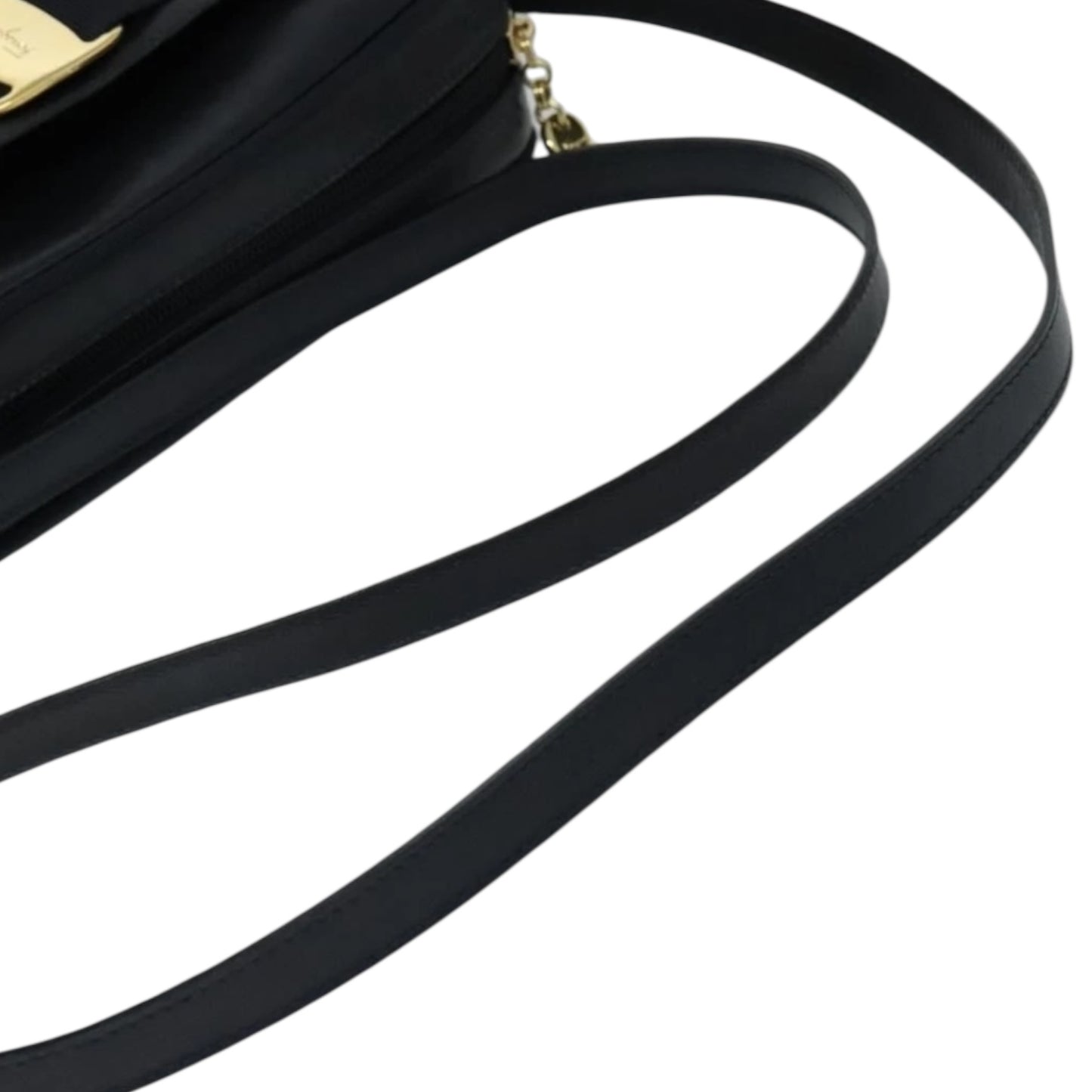 SALVATORE FERRAGAMO Vintage Crossbodytasche Dunkelblau