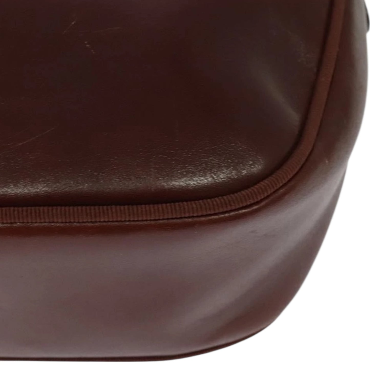 SALVATORE FERRAGAMO Vintage Crossbodytasche Maroon Braun