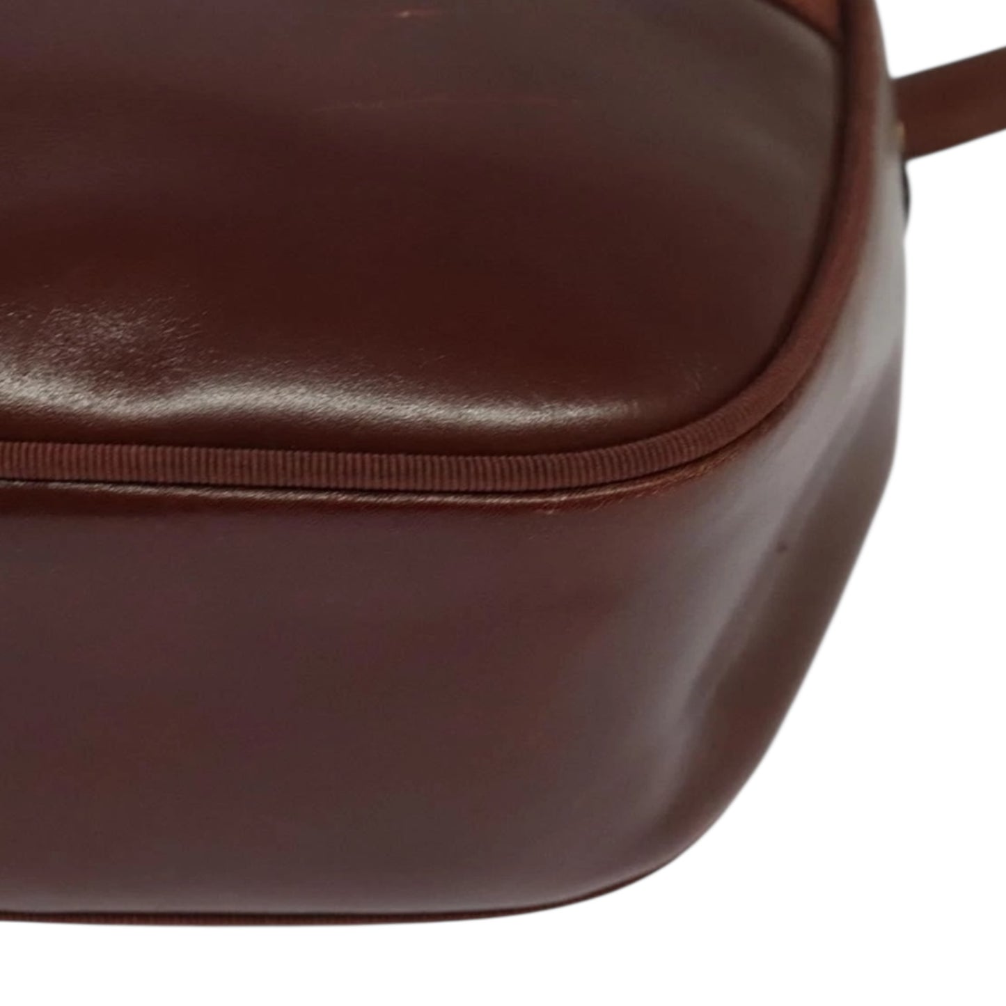 SALVATORE FERRAGAMO Vintage Crossbodytasche Maroon Braun