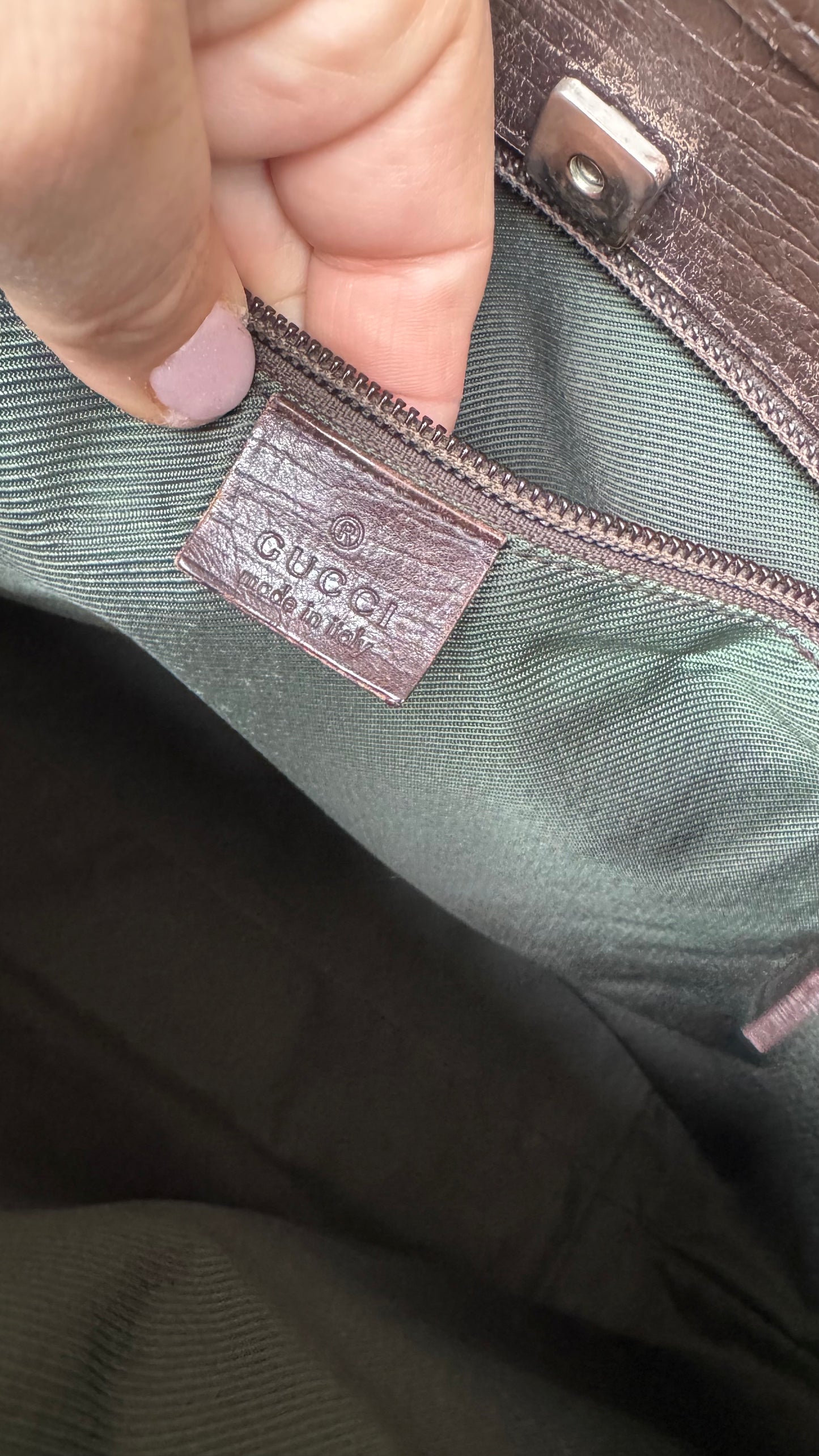 GUCCI Shopper GG brown beige
