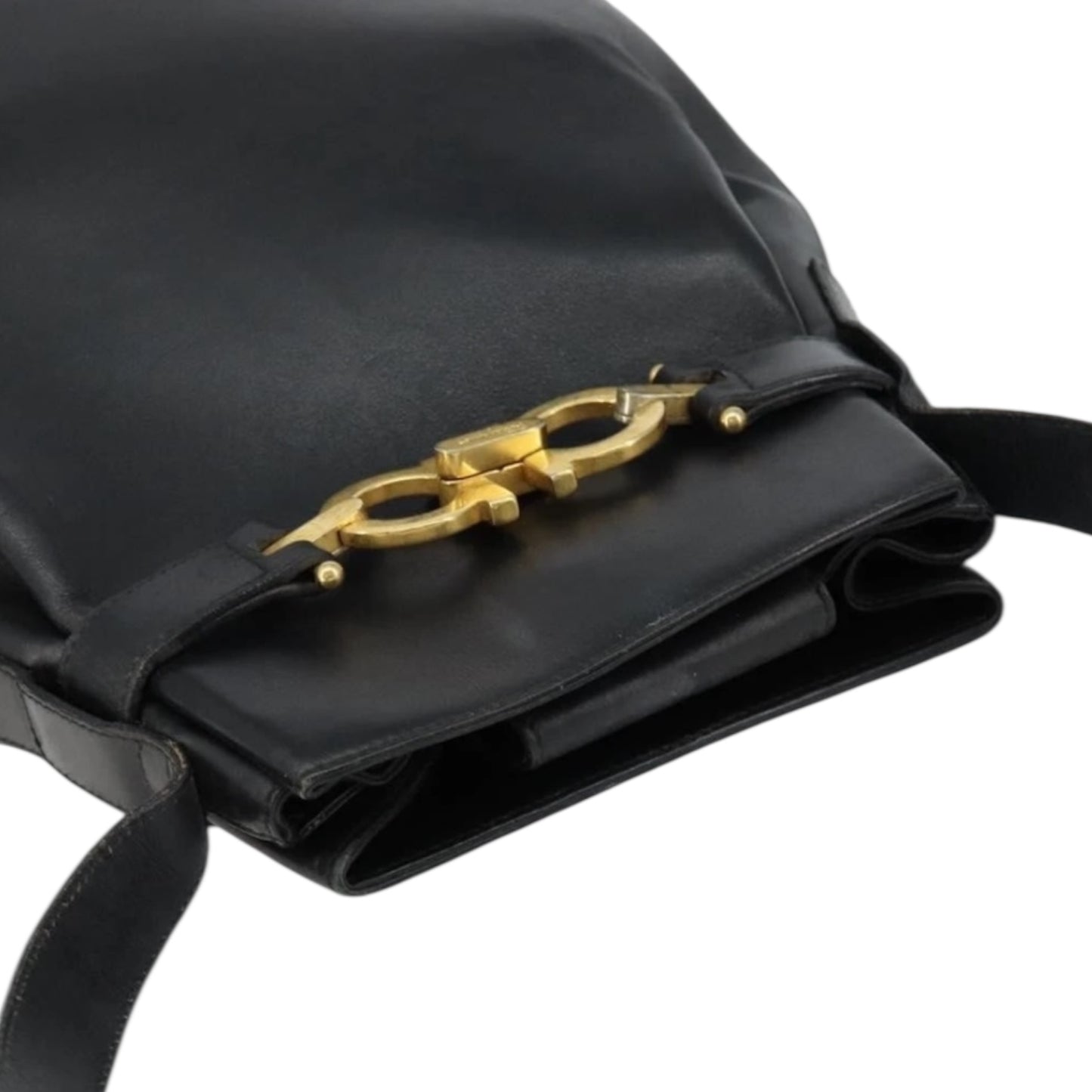 SALVATORE FERRAGAMO Schwarze Beuteltasche