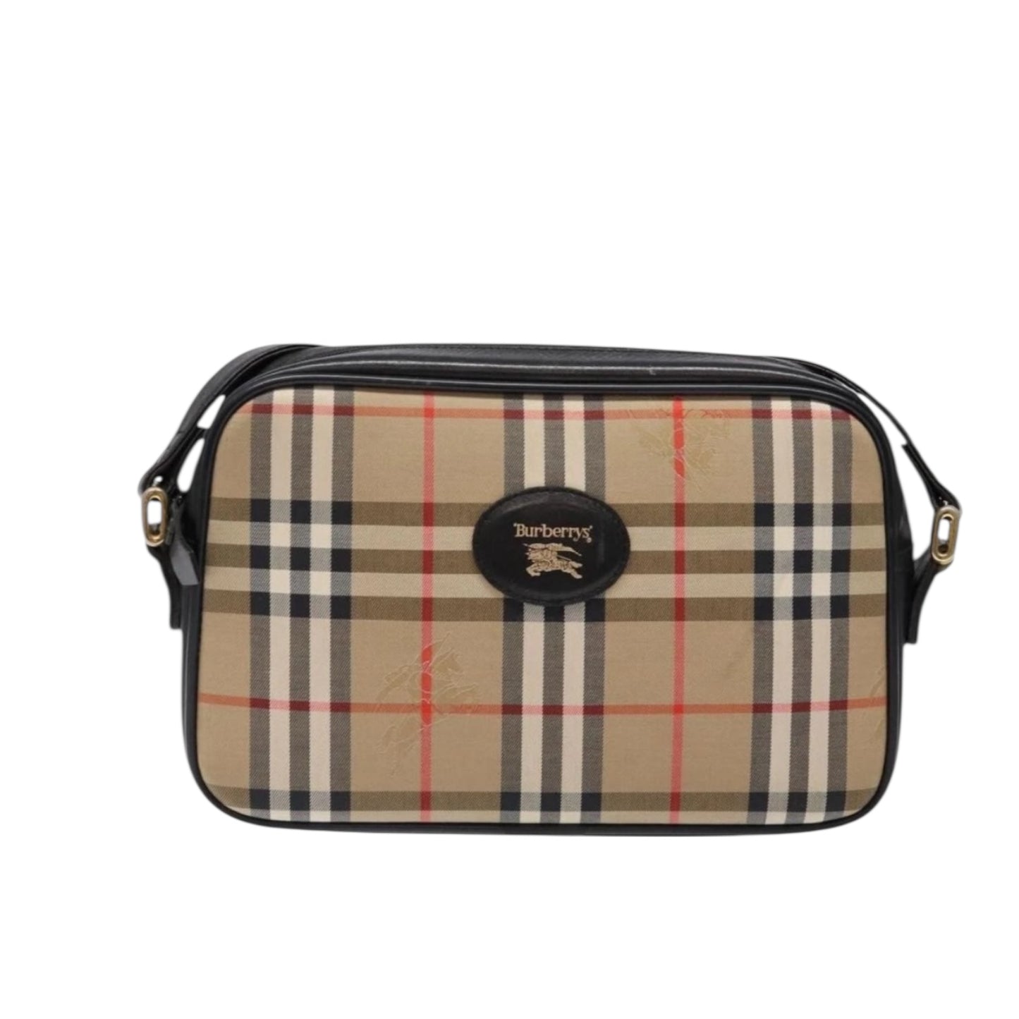 BURBERRY Vintage Schultertasche Braun beige Check