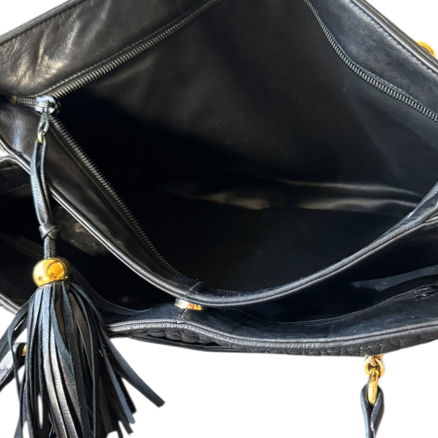 BALLY Vintage Shopper/Handtasche Schwarz, aus Leder