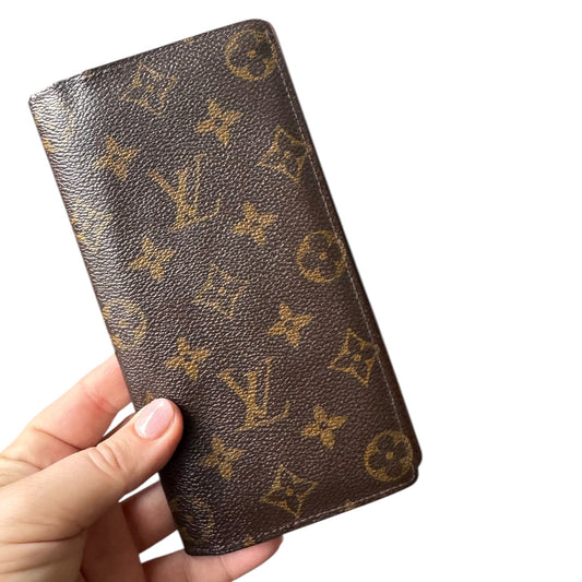 LOUIS VUITTON Monogram Canvas Portemonnaie (Karten, Noten, Münzen)