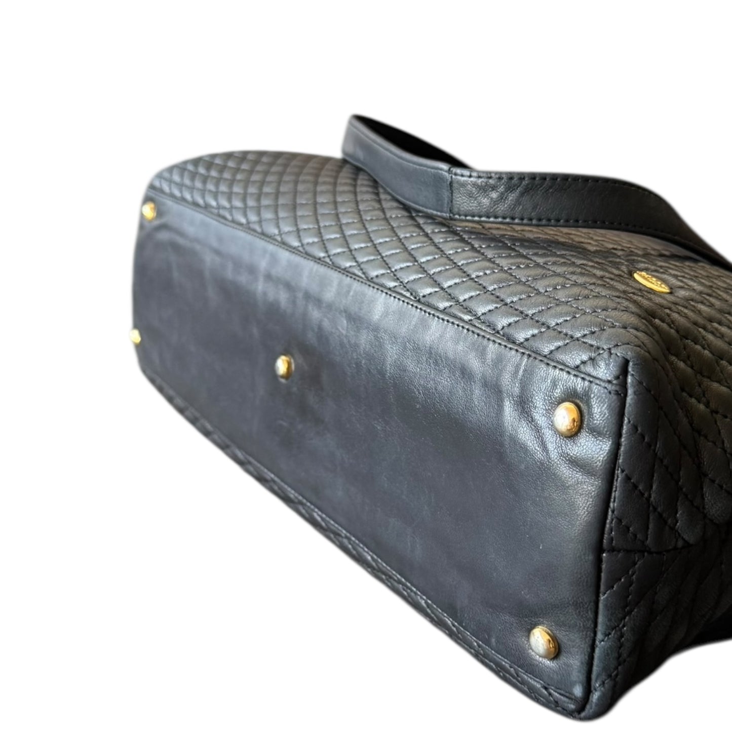 BALLY Vintage Shopper/Handtasche Schwarz, aus Leder