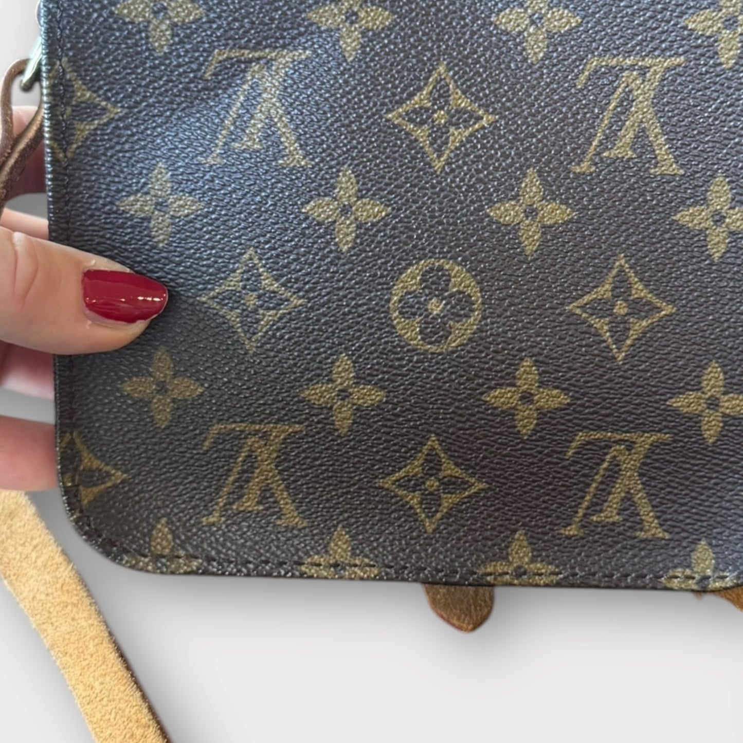 LOUIS VUITTON crossbody bag monogram PM, model "Cartouchière PM"