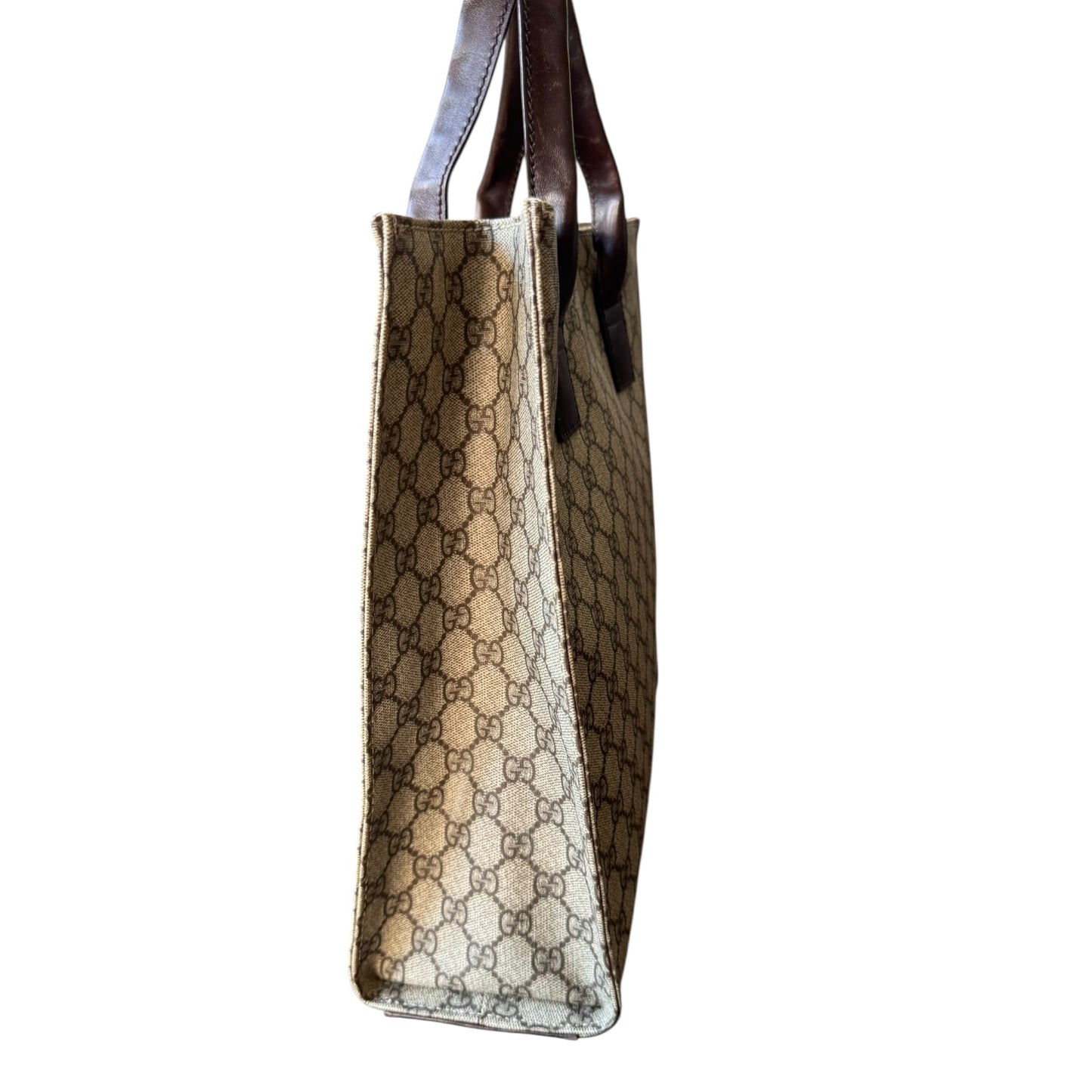 GUCCI Shopper Guccissima Beige/Brown