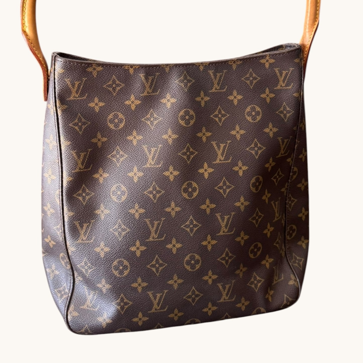 Louis Vuitton Looping Bag GM Monogram Shoulder and Handbag
