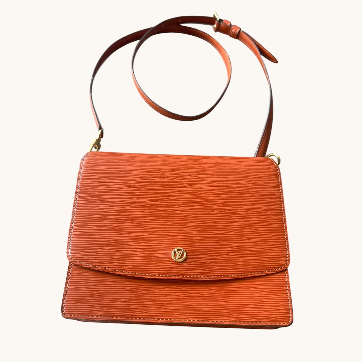 LOUIS VUITTON Grenelle Epi Brown Crossbody/Shoulder Bag