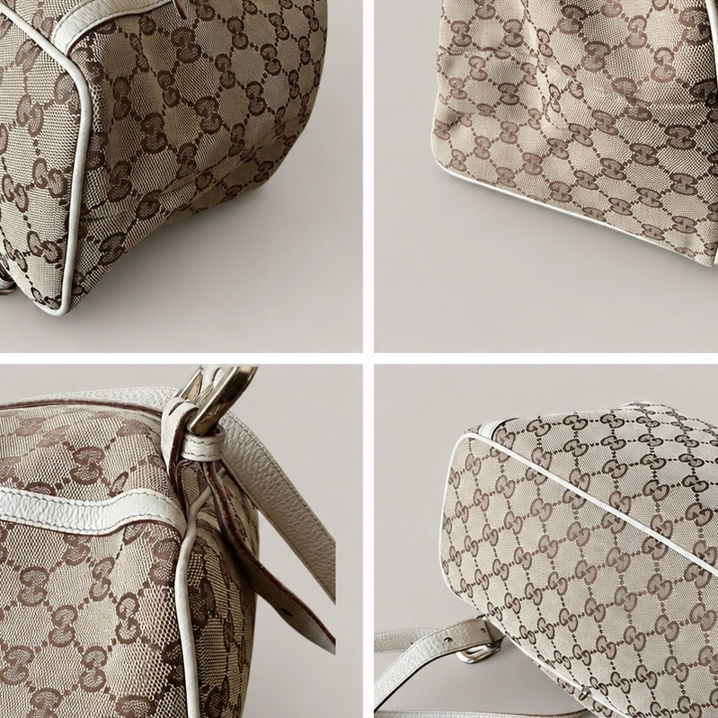GUCCI GG Backpack Beige Off-white