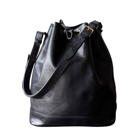 Schwarze Grand Noe Handtasche aus Epileder