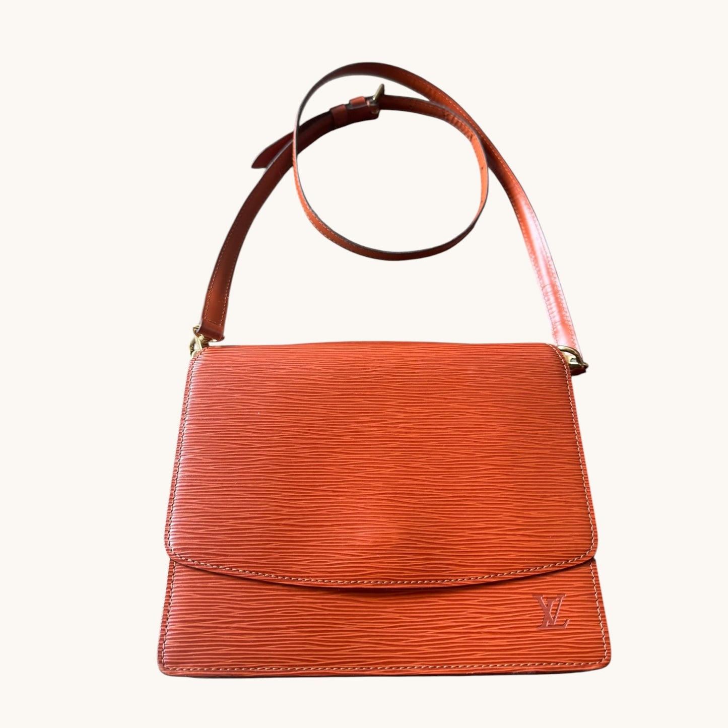 LOUIS VUITTON Grenelle Epi Brown Crossbody/Shoulder Bag