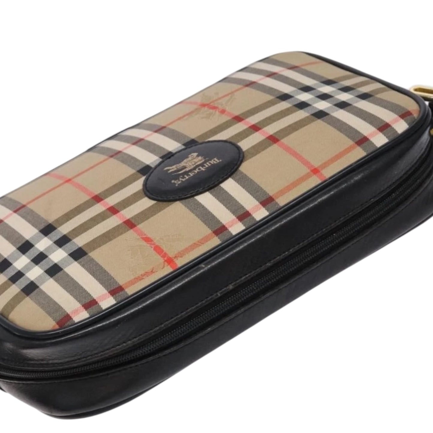 BURBERRY Vintage Schultertasche Braun beige Check