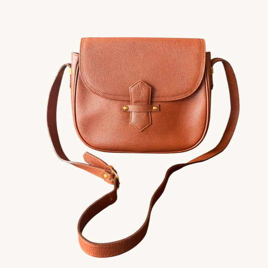 YVES SAINT LAURENT Vintage Tasche Braun Leder