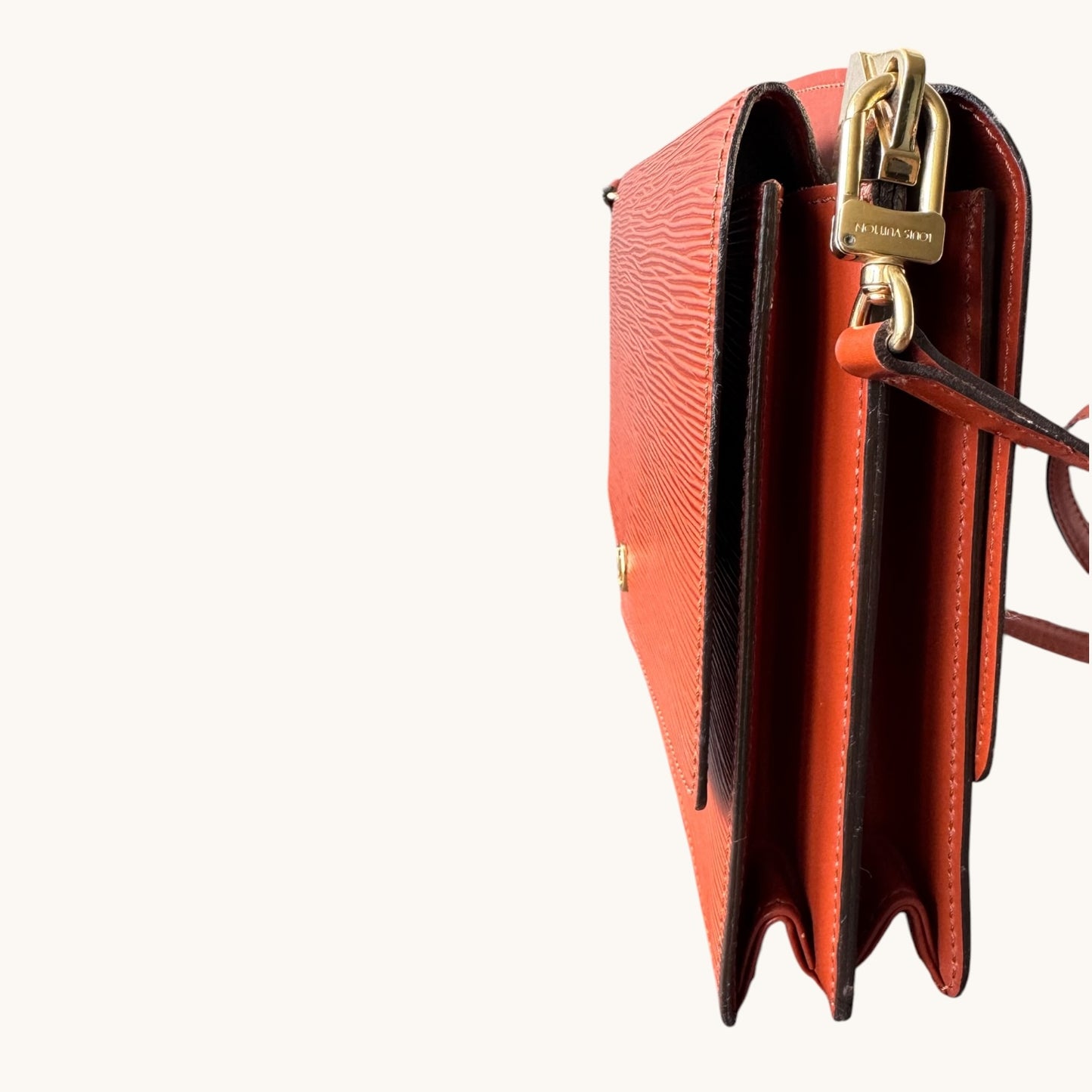 LOUIS VUITTON Grenelle Epi Brown Crossbody/Shoulder Bag