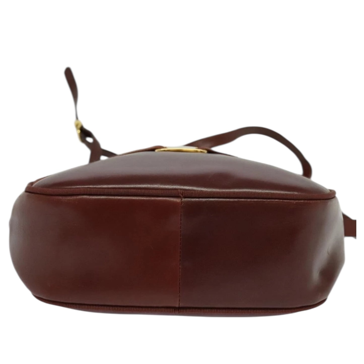 SALVATORE FERRAGAMO Vintage Crossbodytasche Maroon Braun