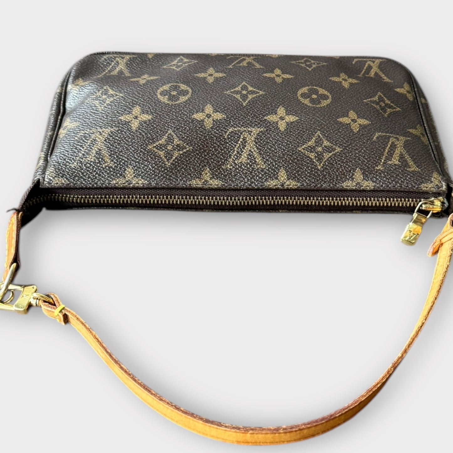 Louis Vuitton Pochette Monogram with additional s!r carrying strap