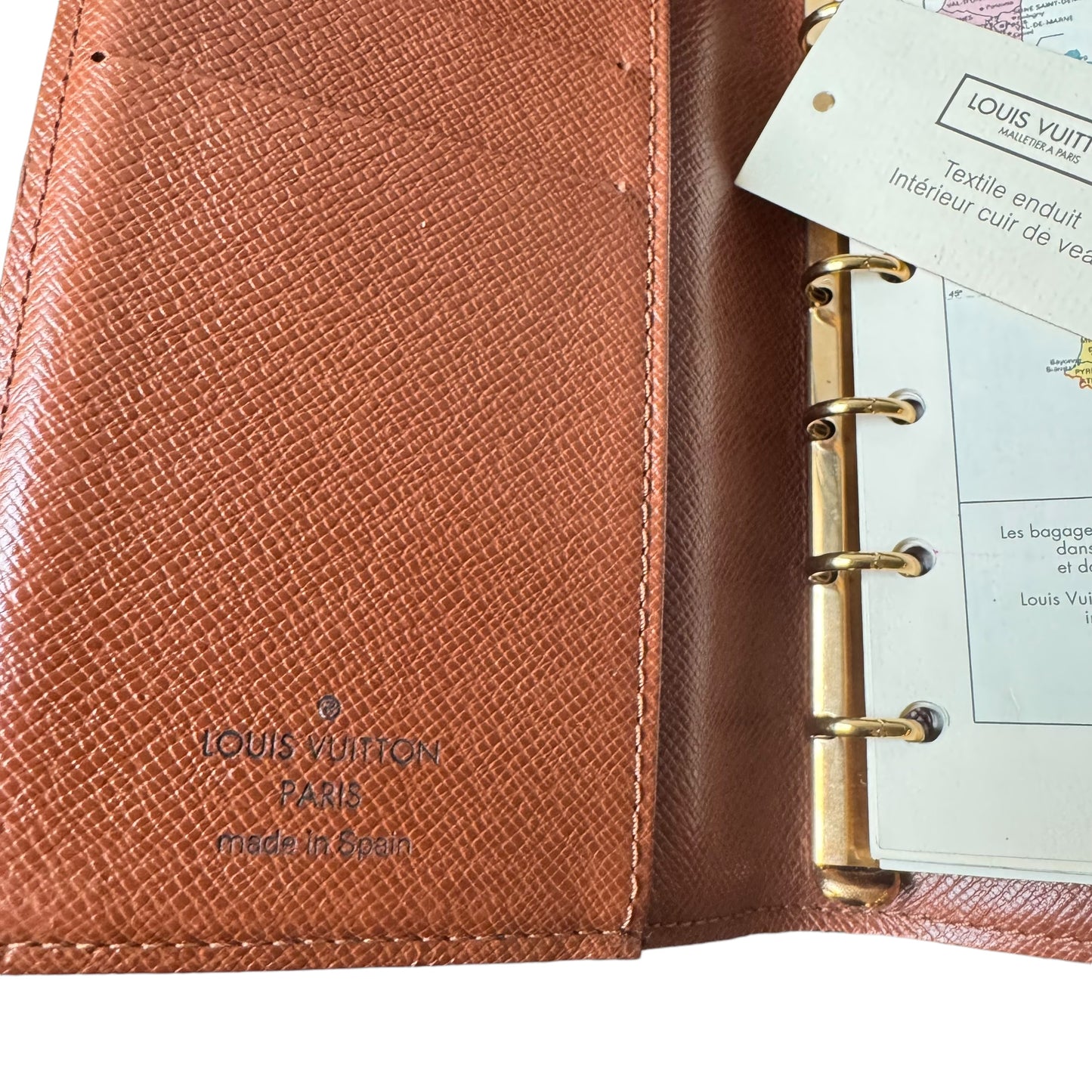 LOUIS VUITTON Agenda Size PM Monogram Canvas